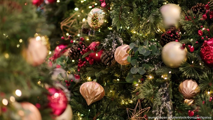 umělý vánoční stromek