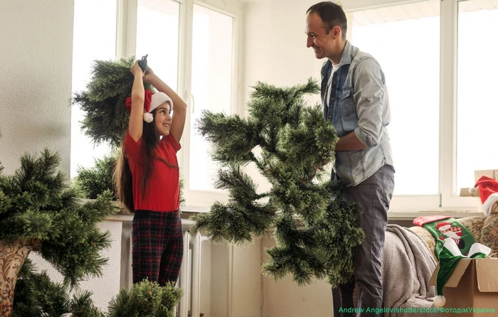 umělý vánoční stromek